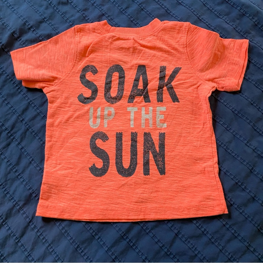 ⭐️ 5 for $15 Orange 2-sided Crab Kids T-Shirt - Picture 5 of 5
